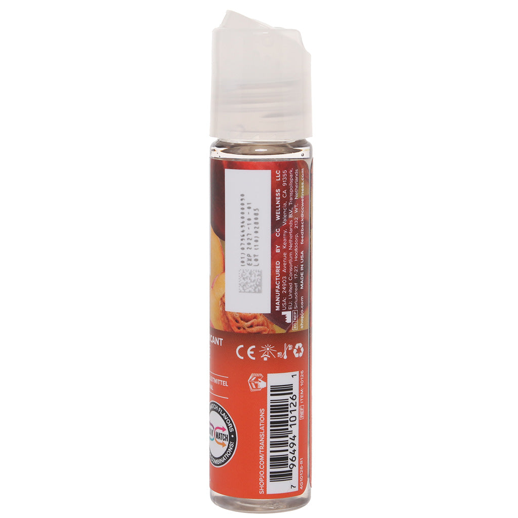 H2O Flavored Lube 1oz/30ml in Peachy Lips Lubes and Lotions > Flavored Sex Lubes