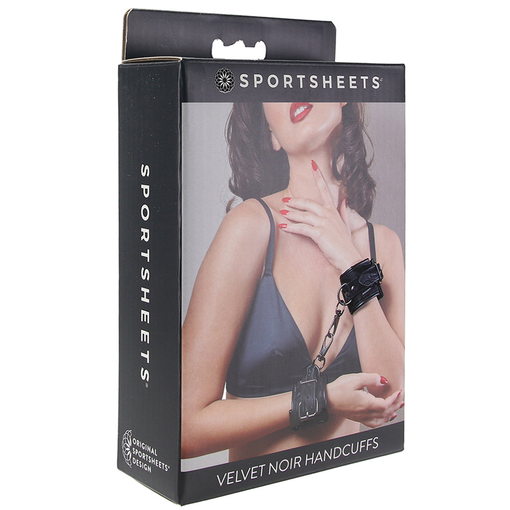 Velvet Noir Handcuffs Bondage and Fetish > Wrist and Ankle Cuffs