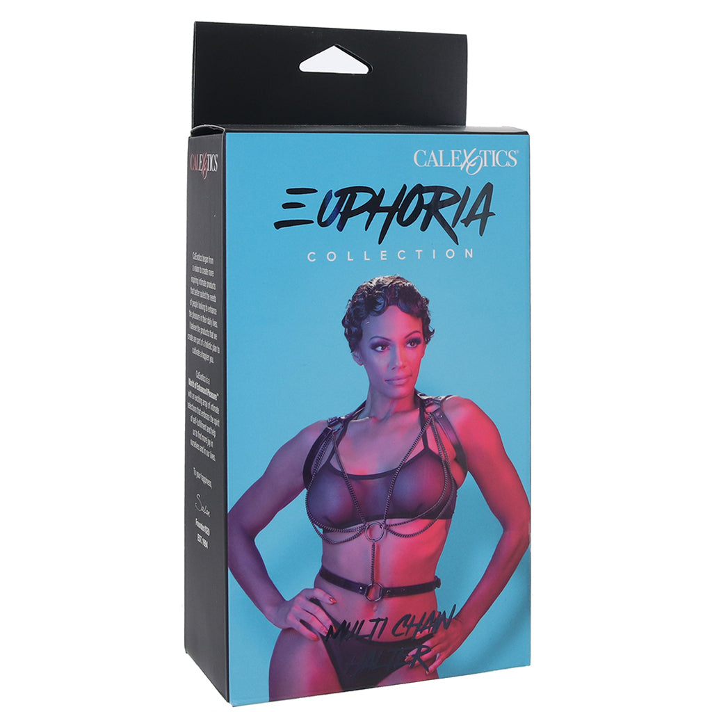 Euphoria Multi Chain Halter Harness Bondage and Fetish > Women's