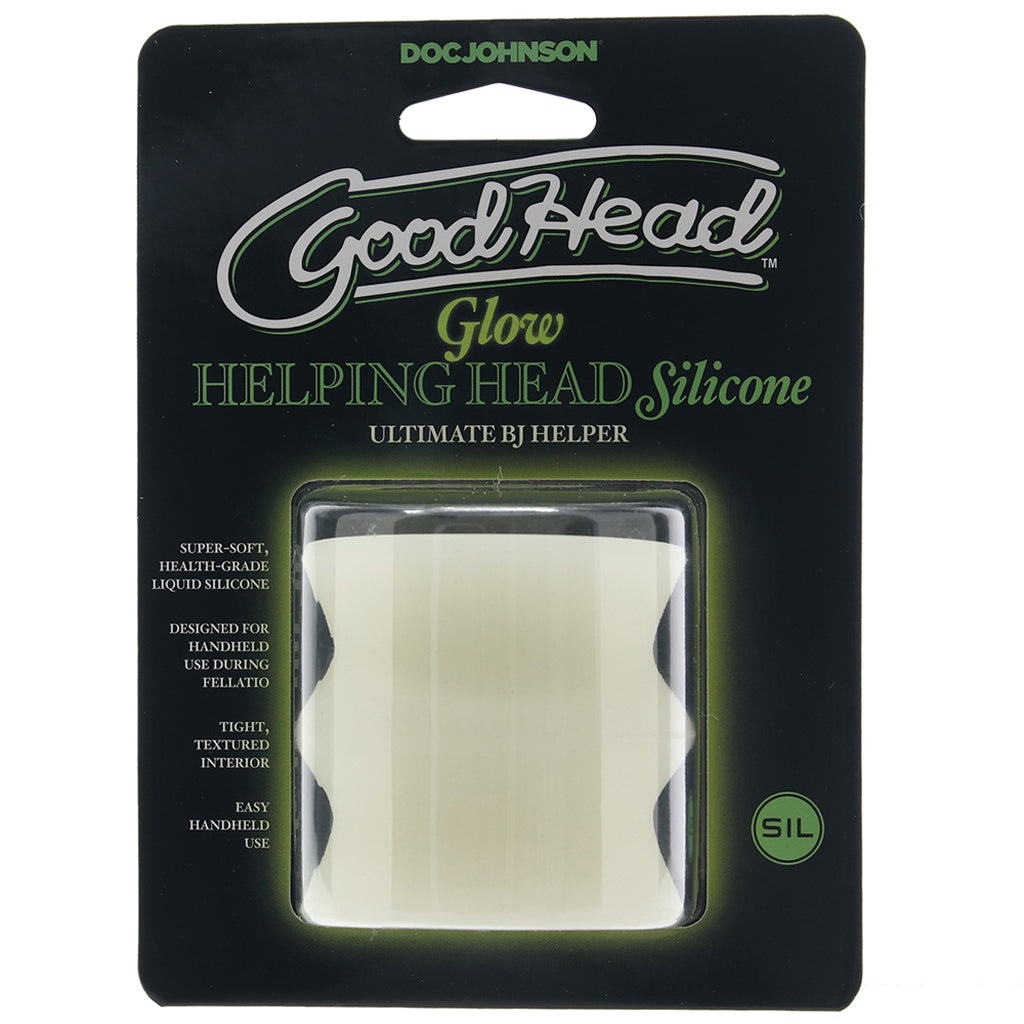 GoodHead Glow In The Dark Helping Head Stroker Male Masturbators > Pocket Strokers
