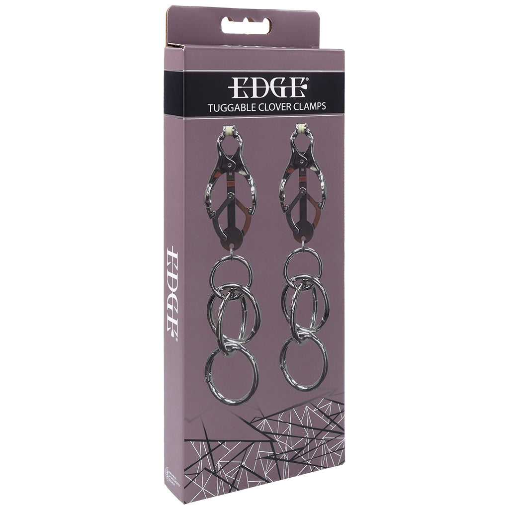 Edge Tuggable Clover Clamps Bondage and Fetish > Nipple Stimulators & Clamps