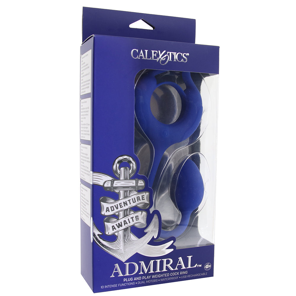 Admiral Plug and Play Weighted Cock Ring Cock Rings