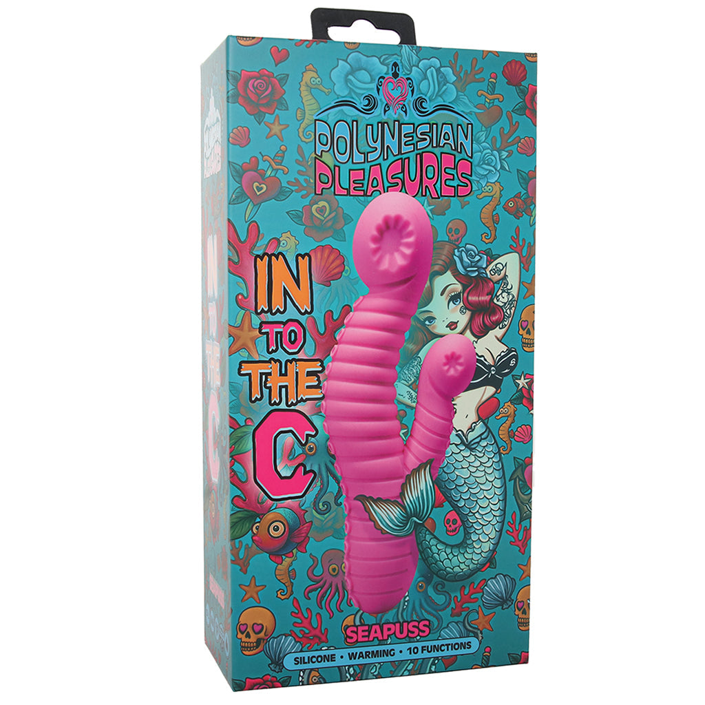 Polynesian Pleasures Seapuss Warming Rabbit Vibe Vibrators > Rabbit Vibrators
