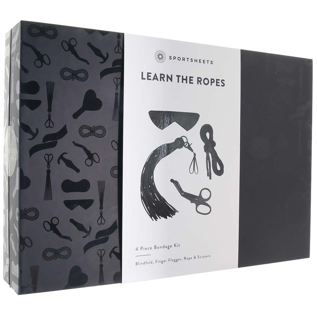 Learn The Ropes 4 Piece Bondage Kit Bondage and Fetish > Starter BDSM Kits