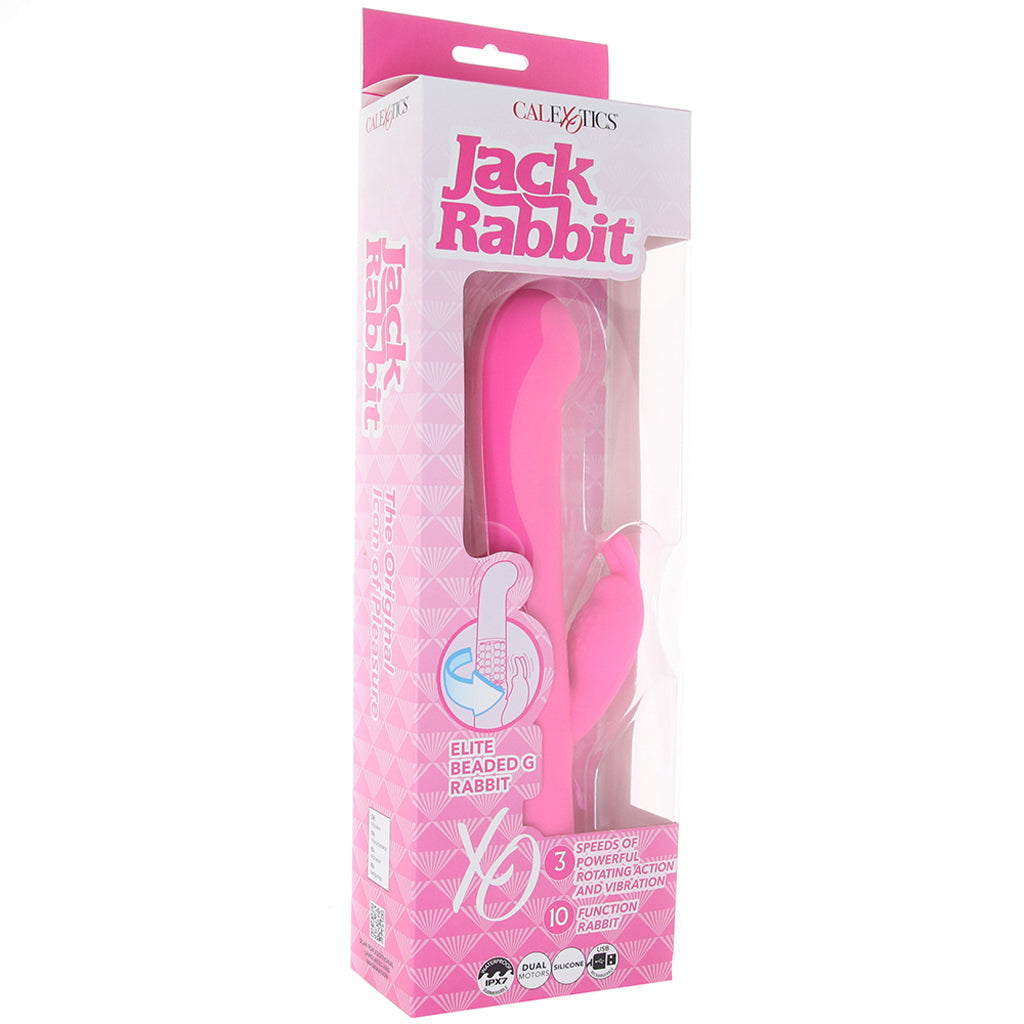 Jack Rabbit Elite Beaded G Rabbit Vibe Vibrators > Rabbit Vibrators