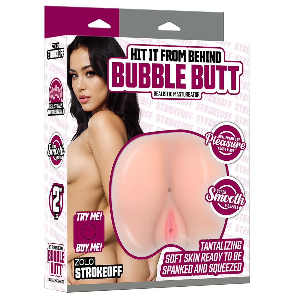 Zolo Hit It From Behind Bubble Butt Stroker Male Masturbators > Realistic Butts