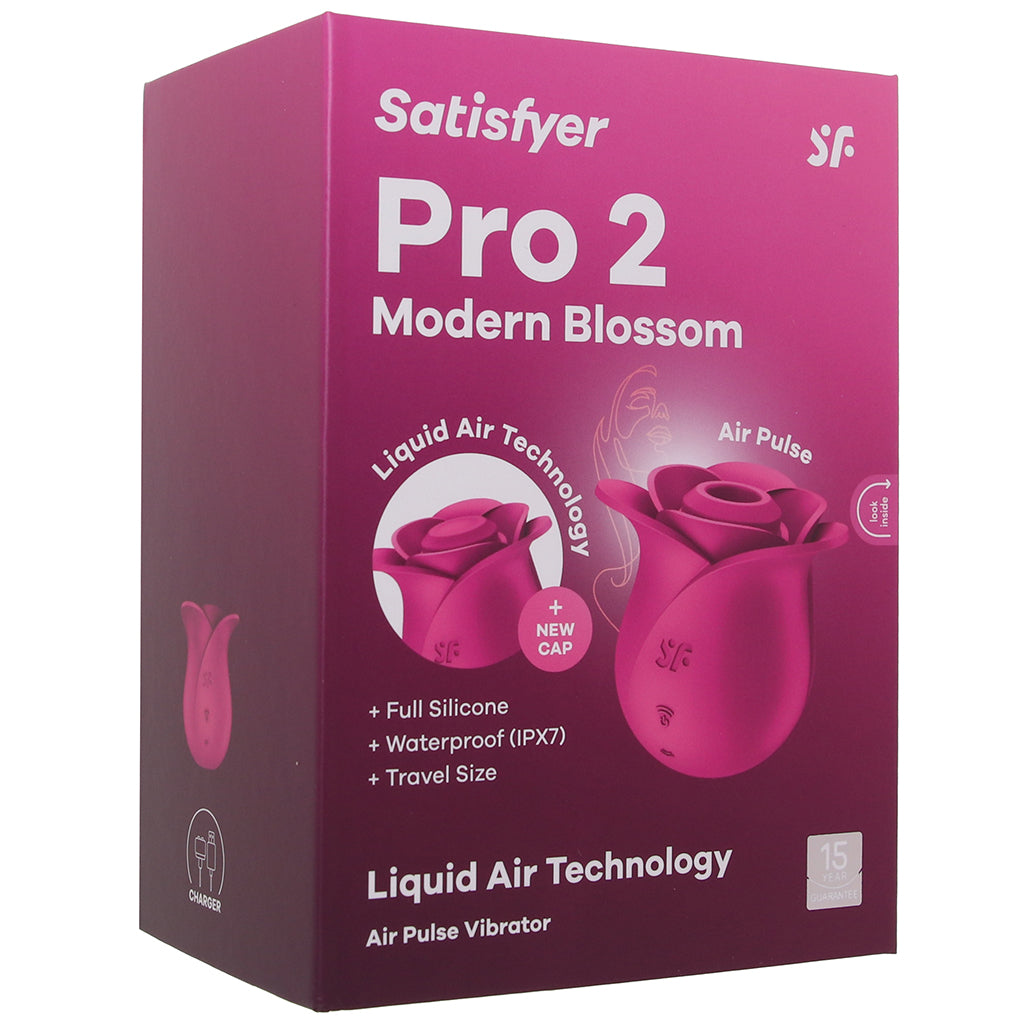 Satisfyer Pro 2 Modern Blossom Air Pulse Vibe Vibrators > Clitoral Stimulators