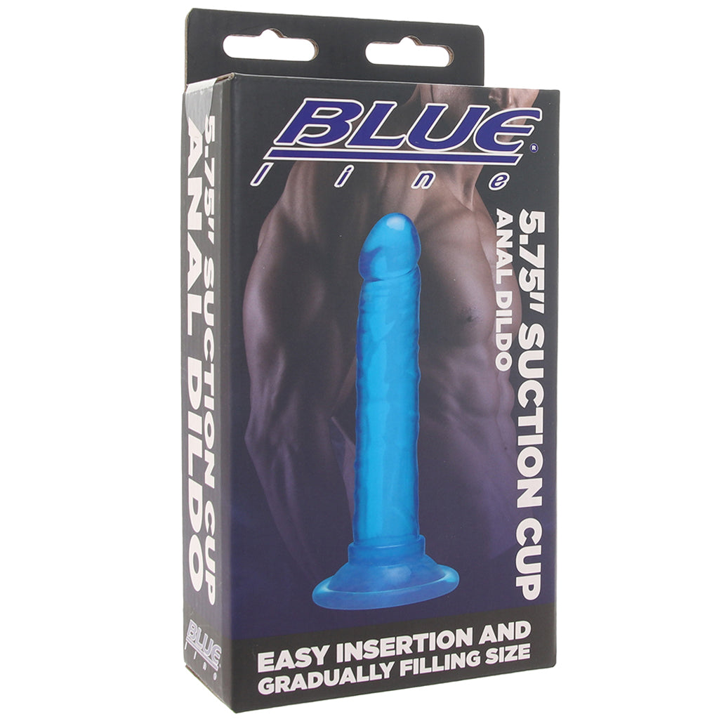 Blue Line 5.75 Inch Anal Dildo Anal Sex Toys > Butt Plugs