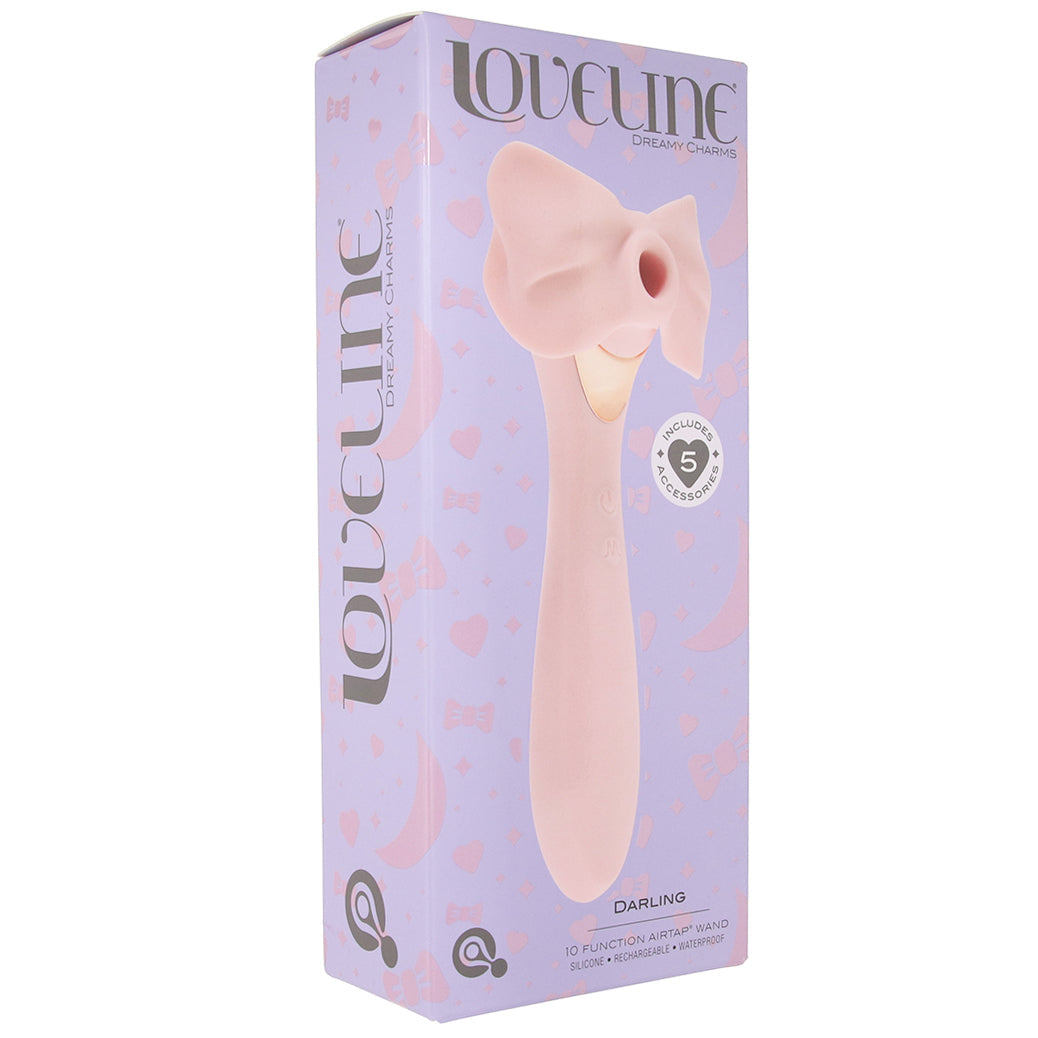Loveline Darling Interchangeable AirTap Wand Vibe Vibrators > Clitoral Stimulators