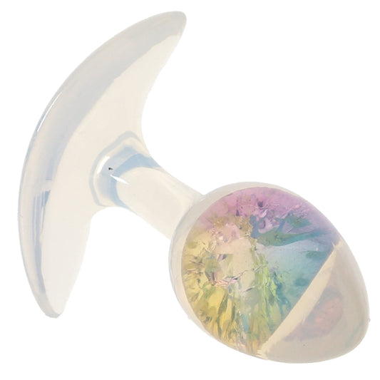 Glams Cosmic Rainbow Butt Plug in Small