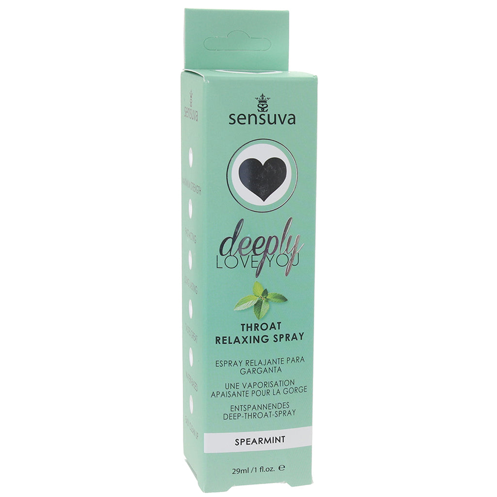 Deeply Love You Throat Relaxing Spray 1oz in Spearmint Lubes and Lotions > Sexual Stimulants