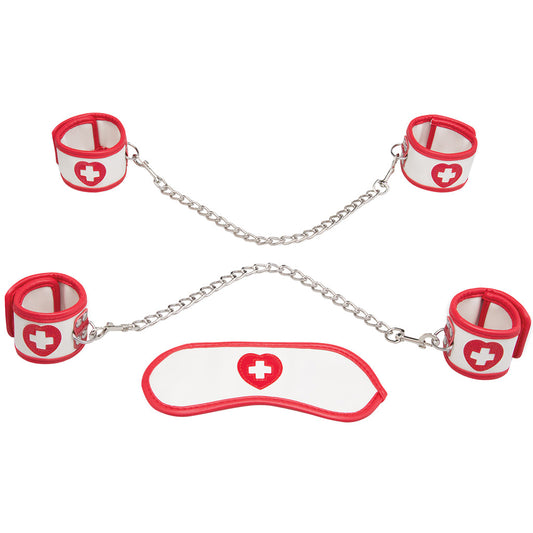 Naughty Nurse 5 Piece BDSM Set