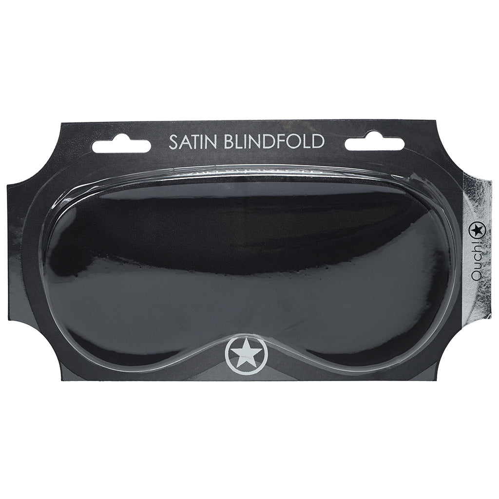 Ouch! Satin Blindfold in Black Bondage and Fetish > Pleasure Masks and Dress Up Play