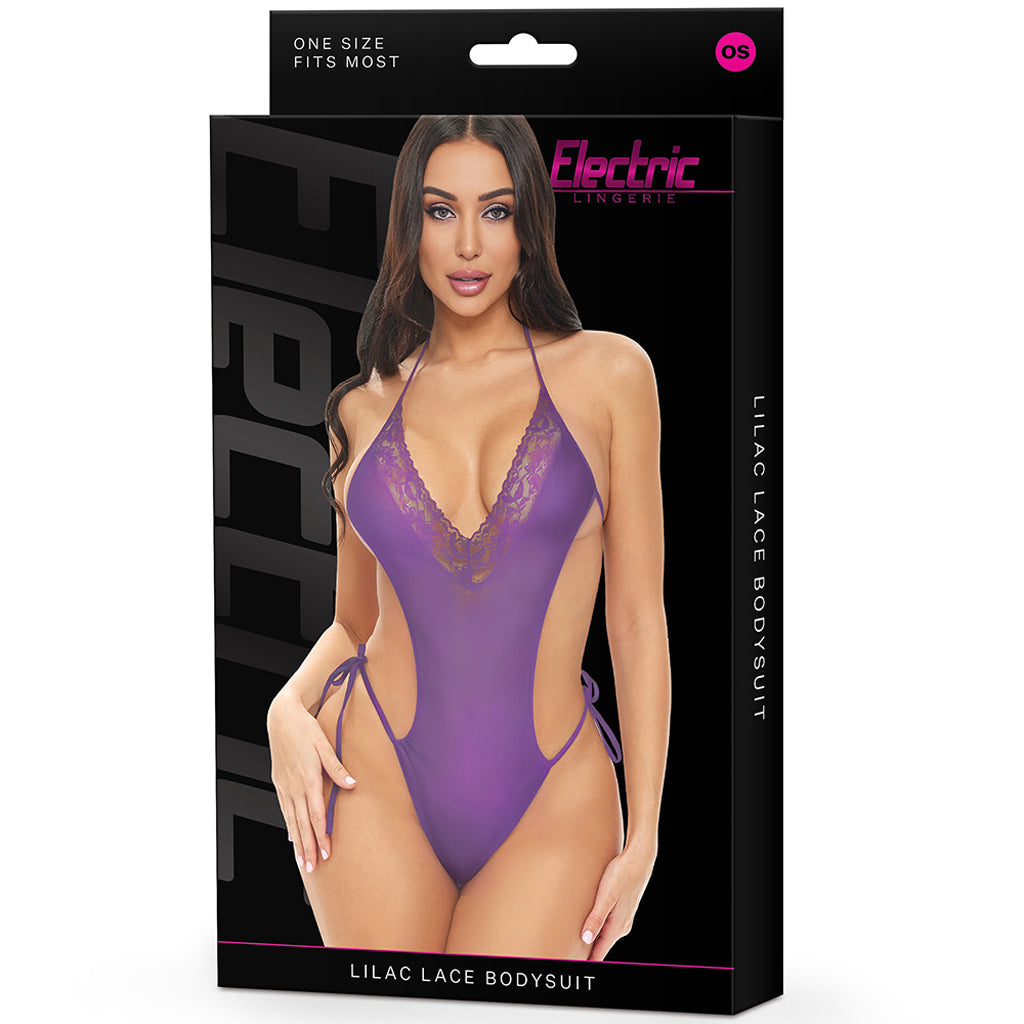 Lilac Lace Bodysuit Lingerie > Lingerie