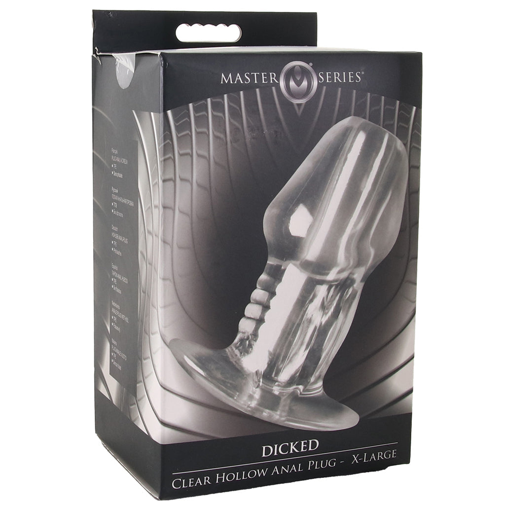 Master Series Dicked Hollow Anal Plug Anal Sex Toys > Butt Plugs