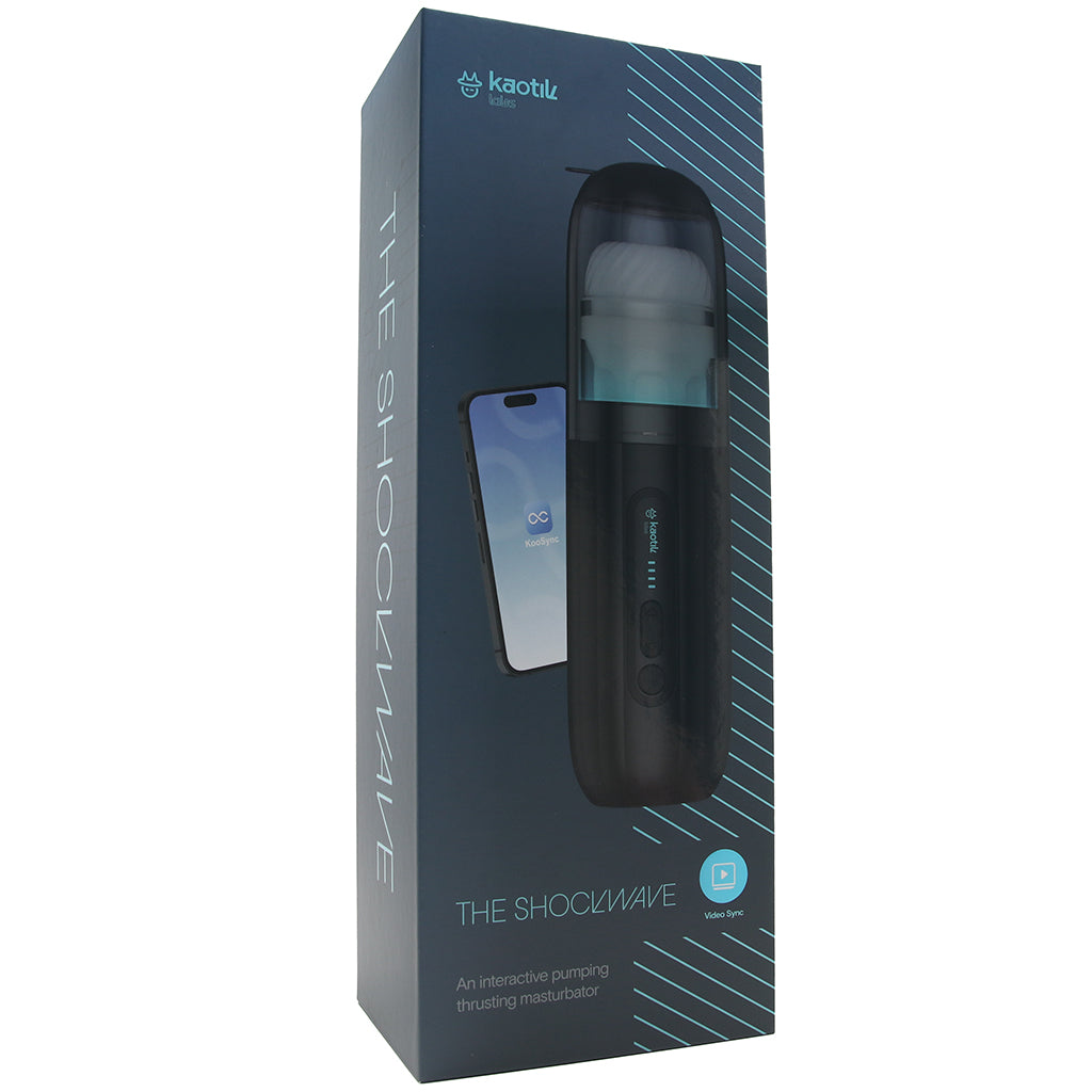 Kaotik Labs The Shockwave Thrusting Masturbator Male Masturbators > Auto Strokers