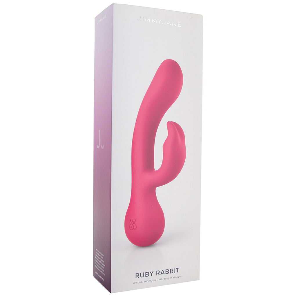 Ruby Rabbit Vibe in Pink Vibrators > Rabbit Vibrators