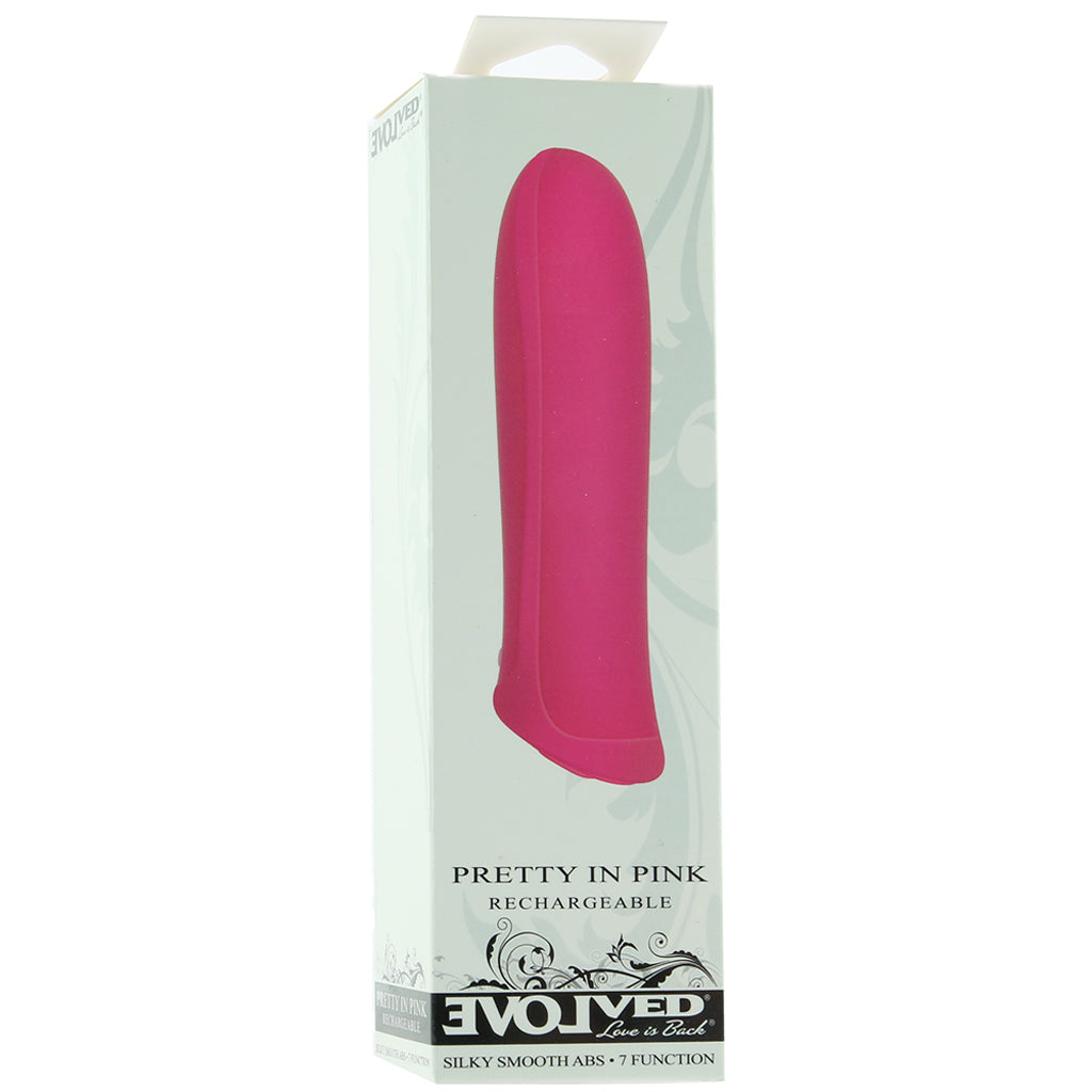 Pretty in Pink Rechargeable Bullet Vibe Vibrators > Bullet and Egg Vibrators