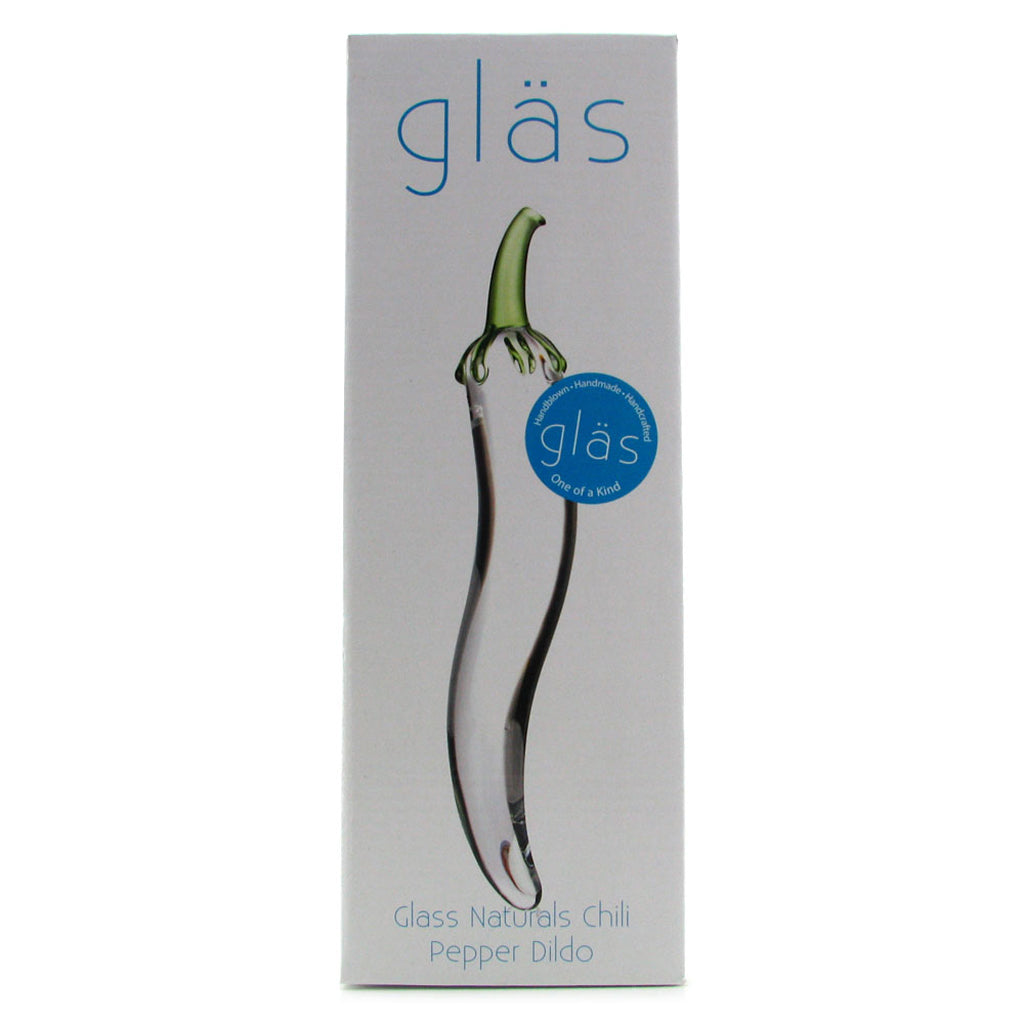 gläs Naturals Chili Pepper Glass Dildo Dildo Sex Toys > Pyrex Glass Dildos