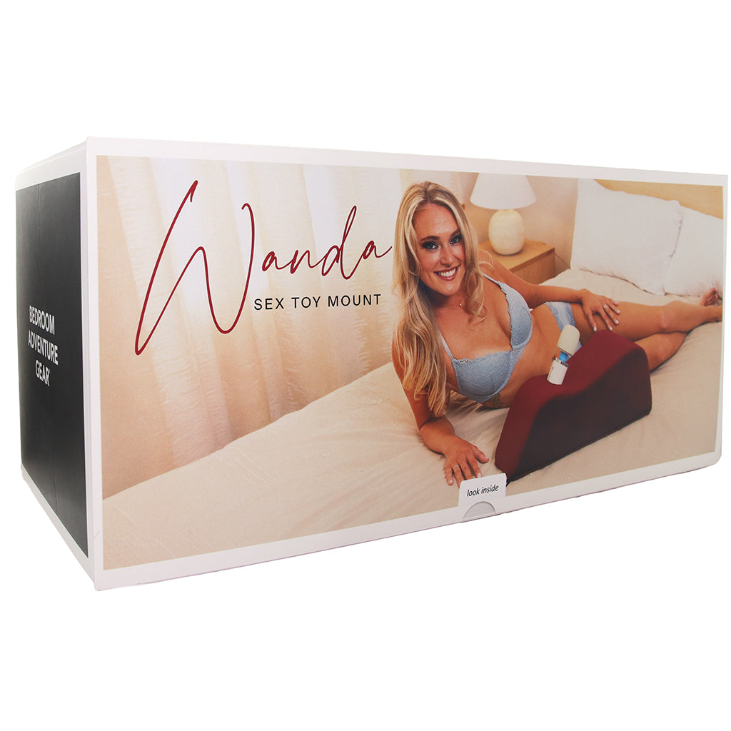 Wanda Sex Toy Mount in Merlot Sex Furniture