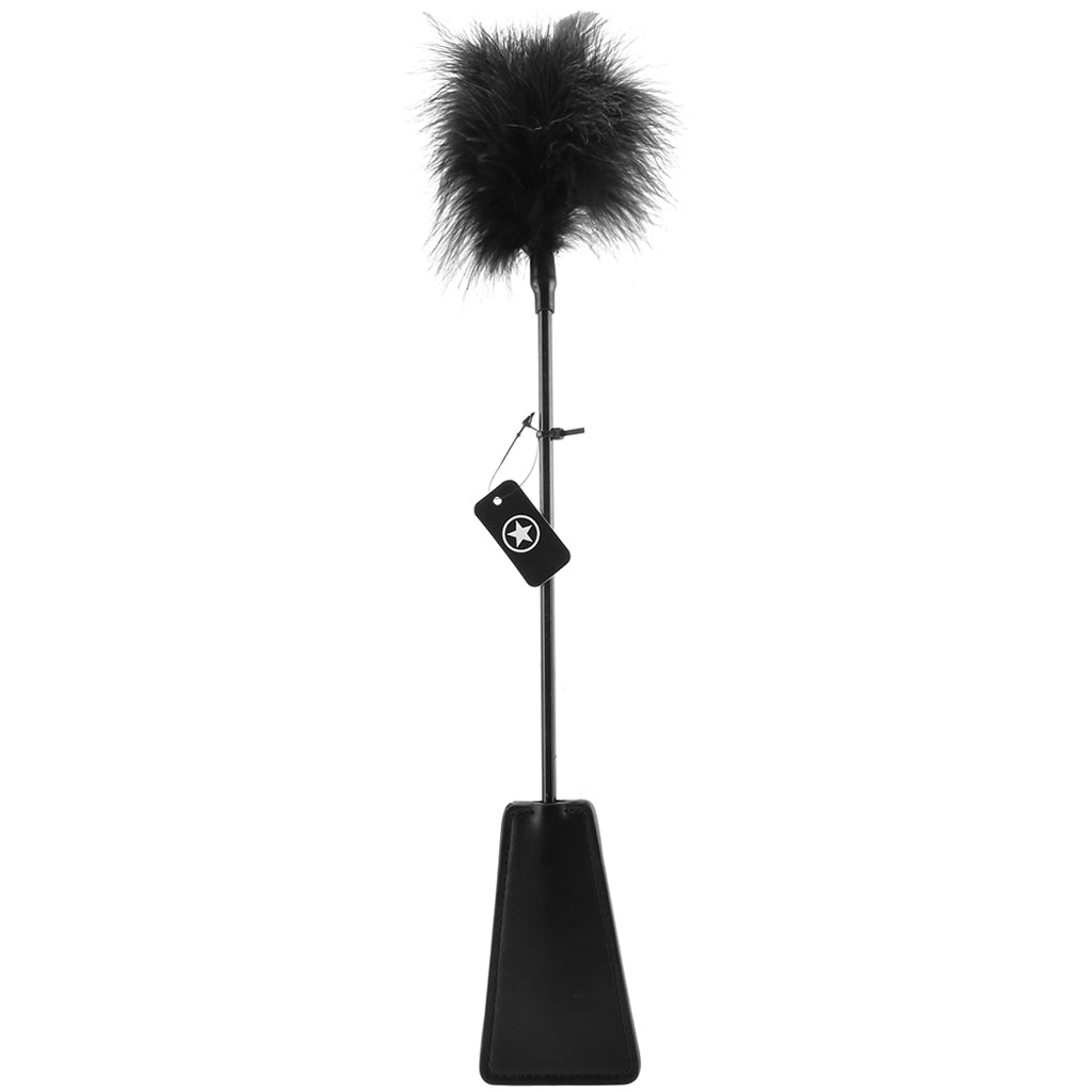 Ouch! Feather Crop in Black Bondage and Fetish > Whips and Crops
