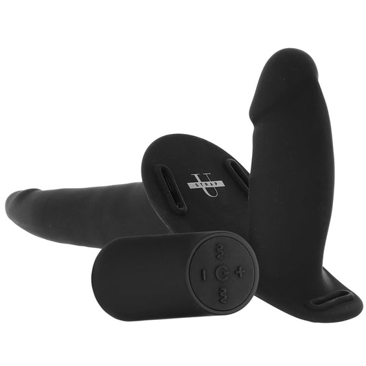 Strap U Power Pegger Beginner Vibrating Dildo & Harness Dildo Sex Toys > Strap-On and Harnesses