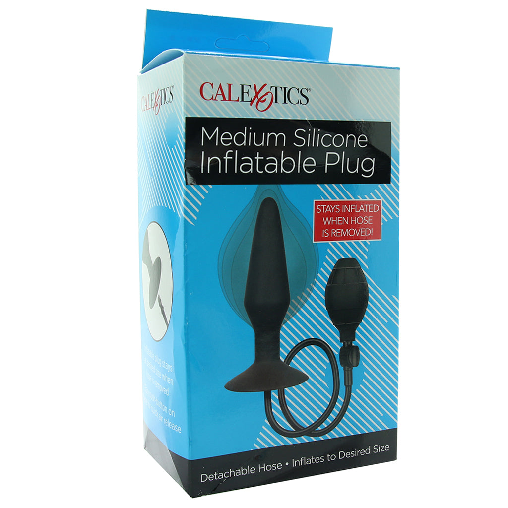 Medium Silicone Inflatable Plug Anal Sex Toys > Butt Plugs