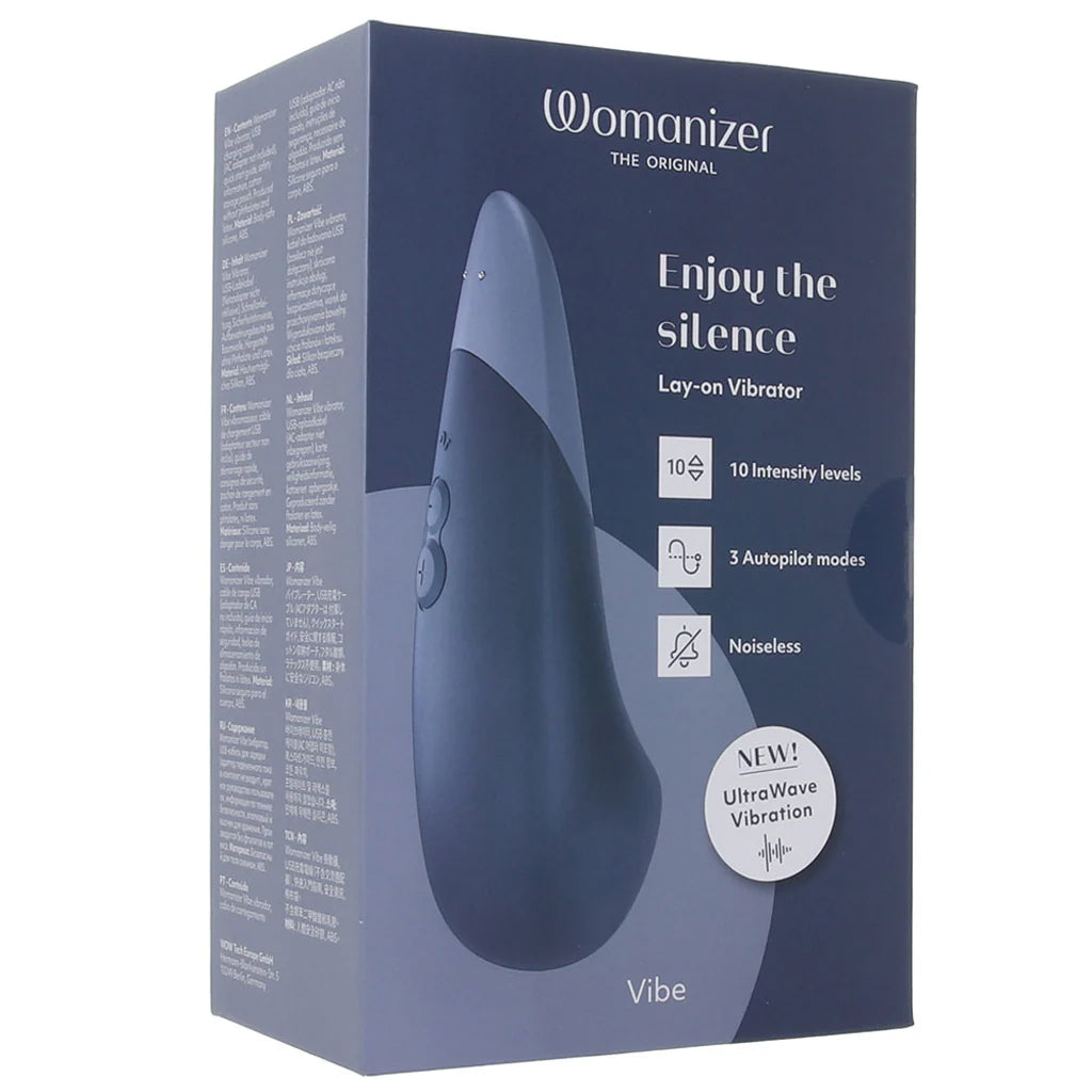 Womanizer UltraWave Lay-On Vibe in Dark Blue Vibrators > Clitoral Stimulators