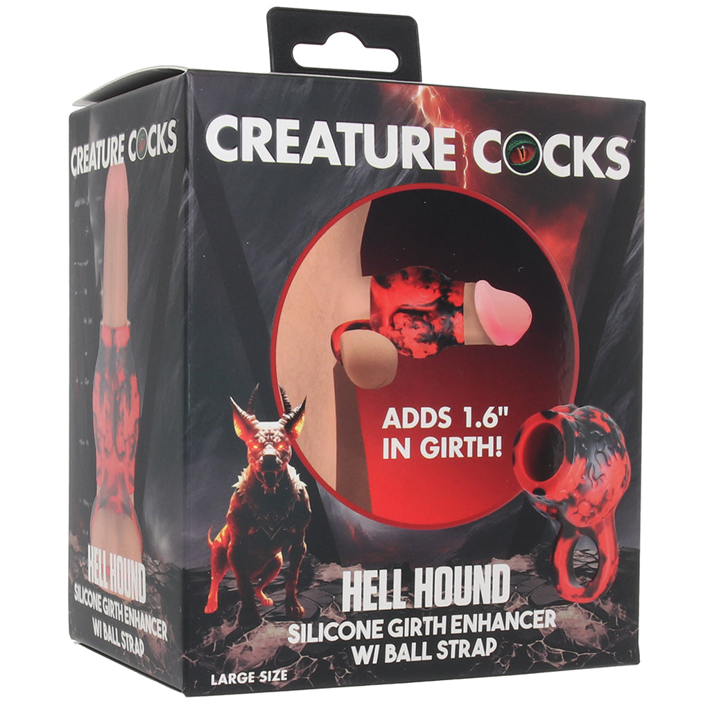 Creature Cocks Hell Hound Girth Enhancer in Large Male Enhancement > Extenders and Sleeves