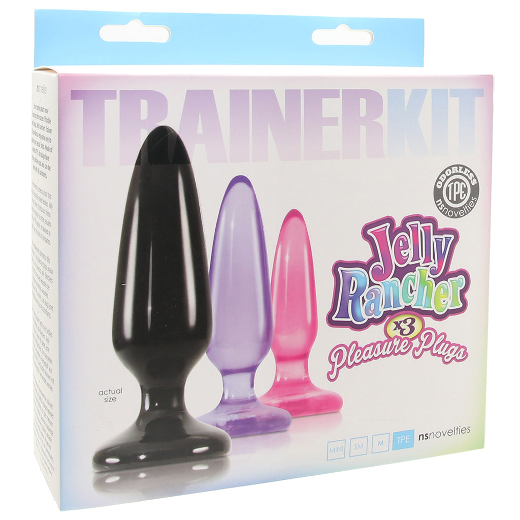 Jelly Rancher Anal Trainer Pleasure Plugs Kit Anal Sex Toys > Anal Starter Toys