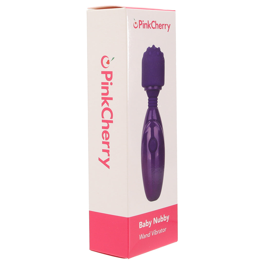 PinkCherry Baby Nubby Rechargeable Mini Wand Vibrators > Clitoral Stimulators