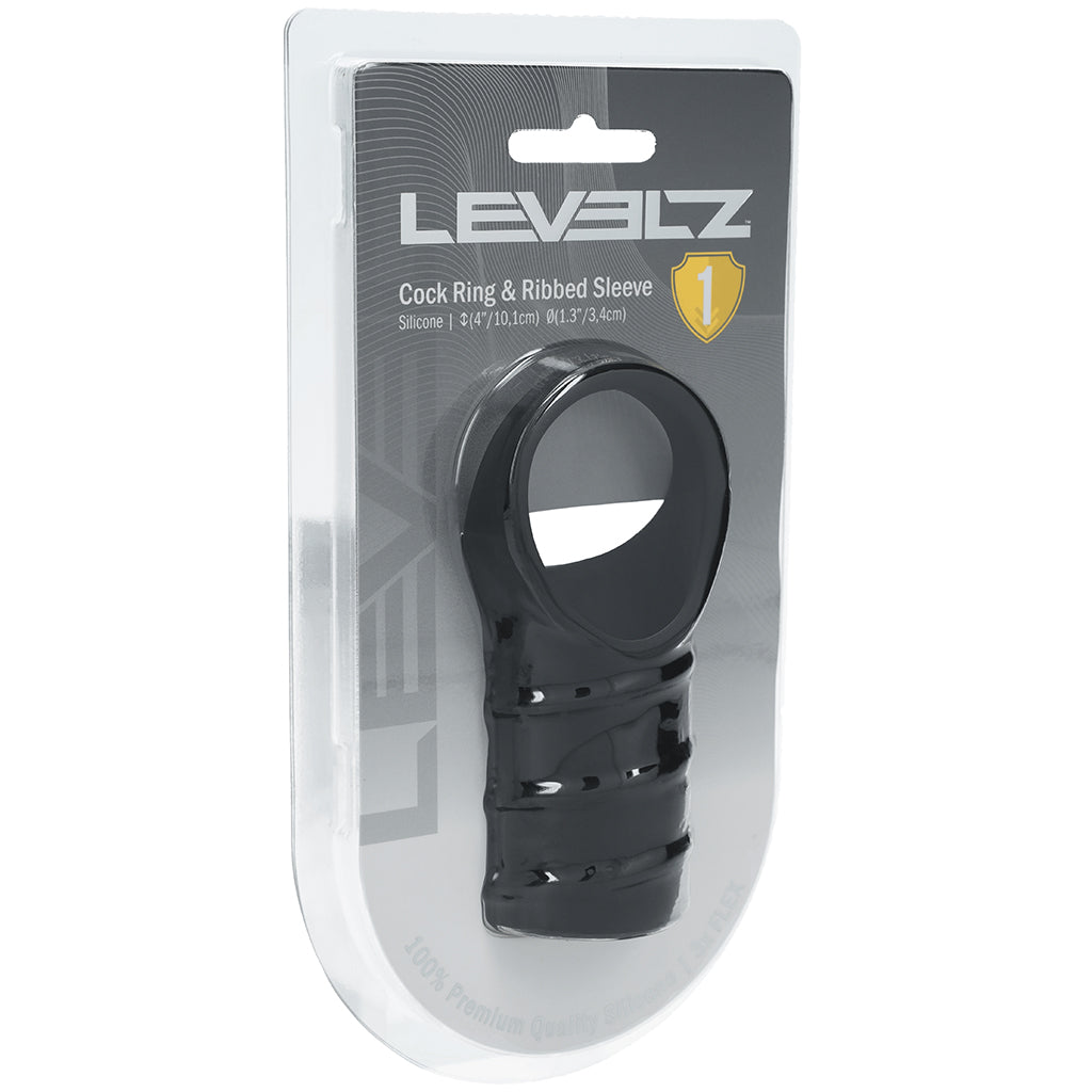 LEVELZ Cock Ring & Ribbed Sleeve Male Enhancement > Extenders and Sleeves
