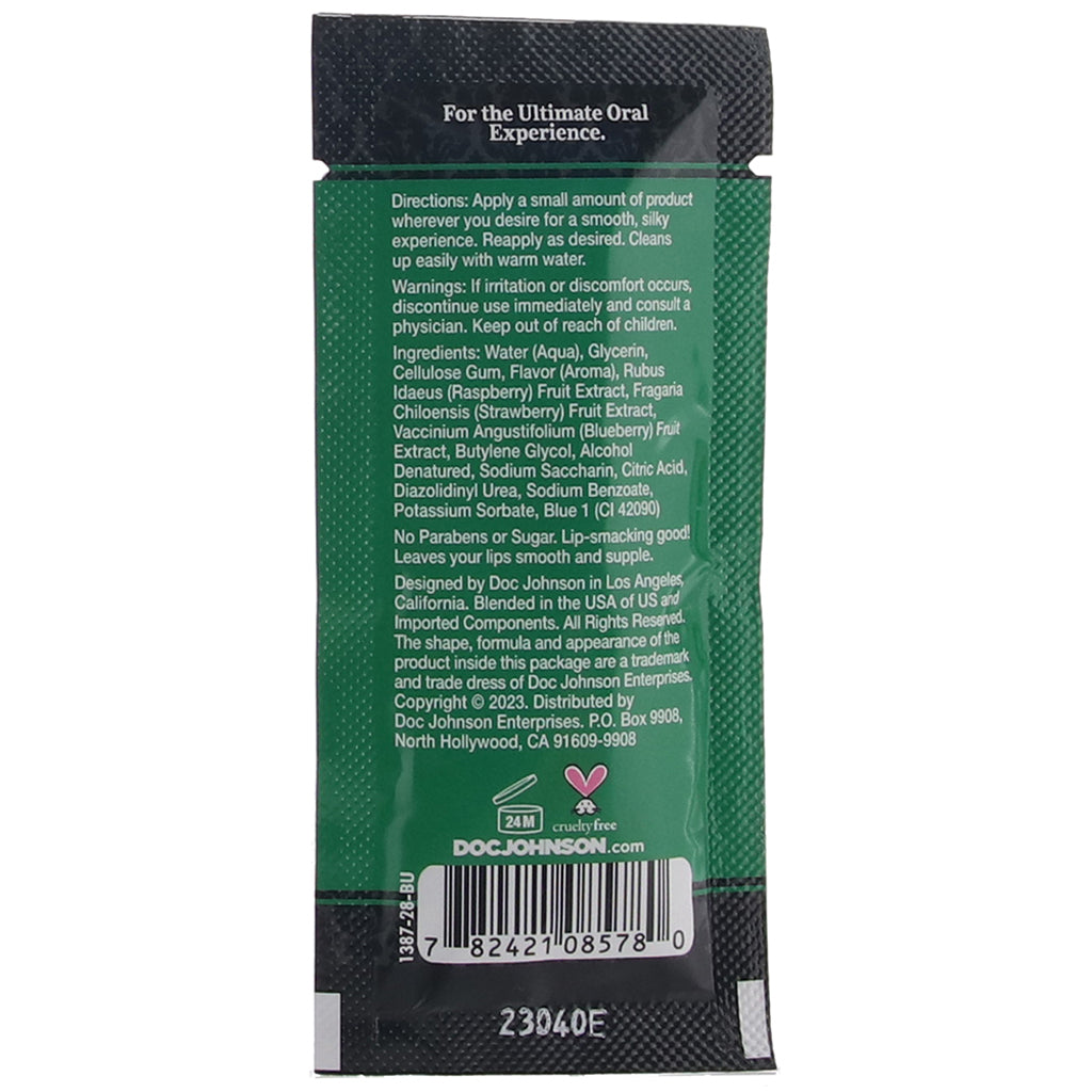 GoodHead Oral Delight Gel .24oz in Chocolate Mint Lubes and Lotions > Sexual Stimulants