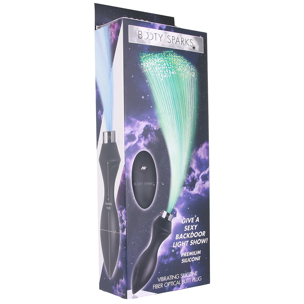 Booty Sparks Fiber Optic Vibrating Butt Plug Anal Sex Toys > Butt Plugs