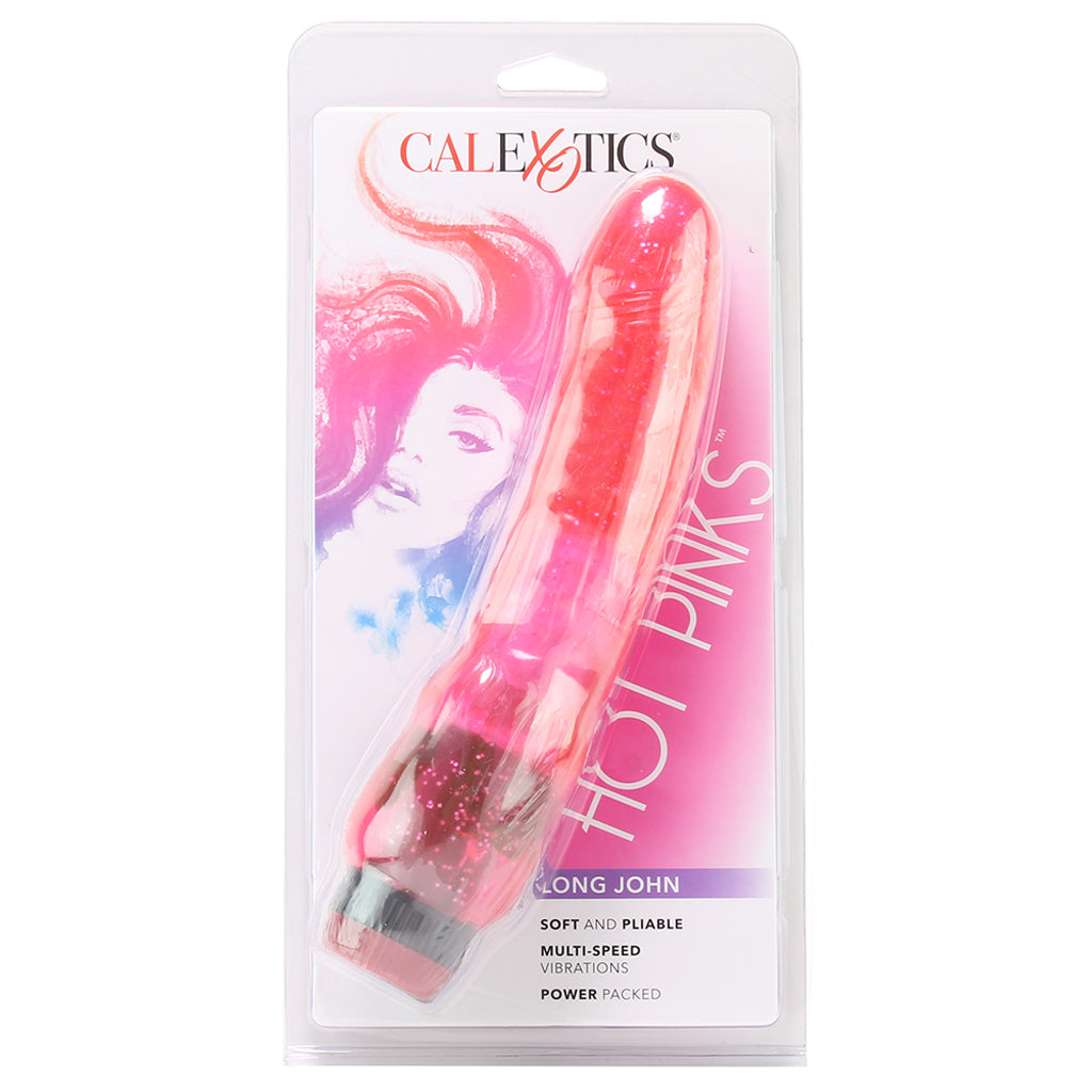 Hot Pinks Long John Vibe Vibrators > Realistic Vibrator Dildos