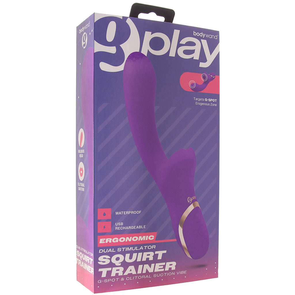 BodyWand G-Play Squirt Trainer Suction Rabbit Vibe Vibrators > Rabbit Vibrators
