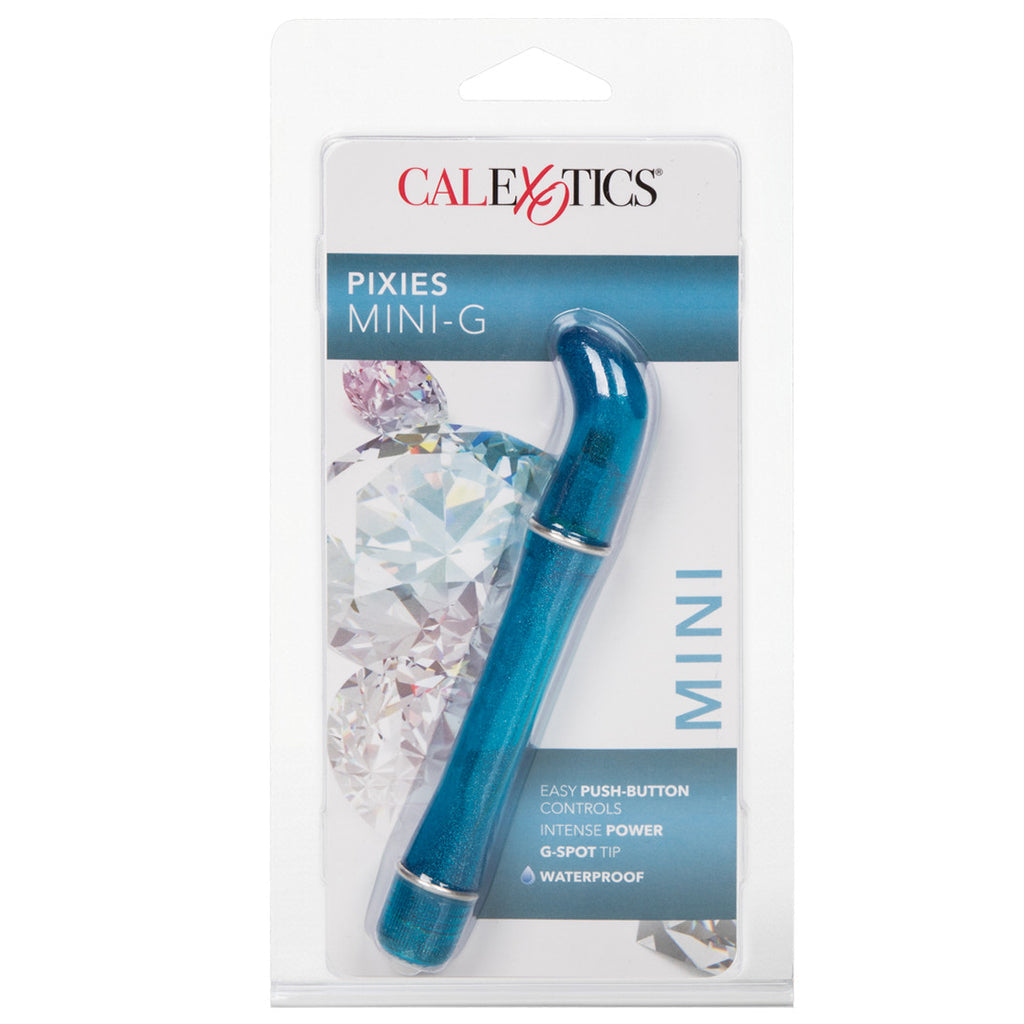 Pixies Mini G-Vibe in Blue Vibrators > G-Spot Vibrators