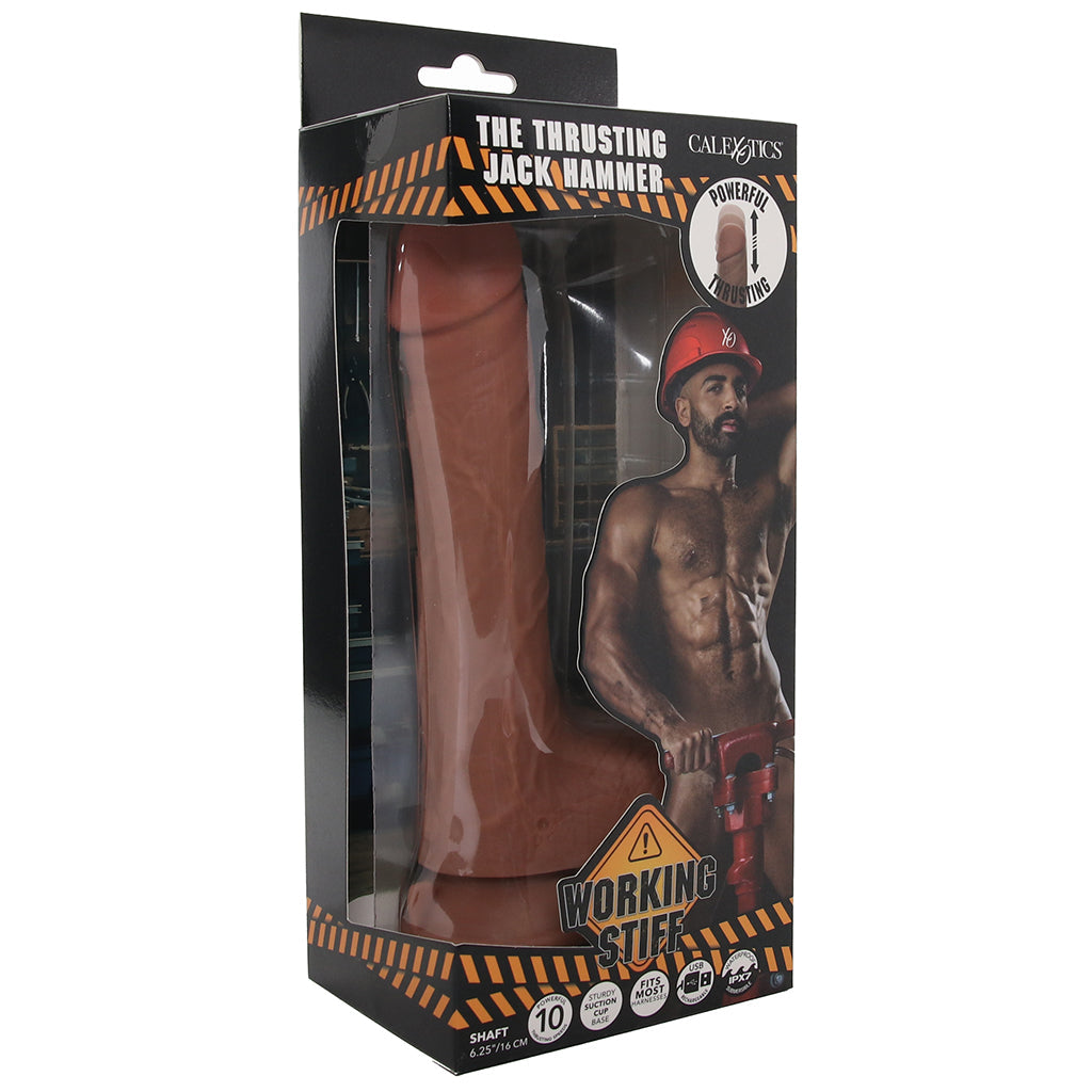 Working Stiff The Thrusting Jack Hammer Dildo Dildo Sex Toys > Realistic Dildos