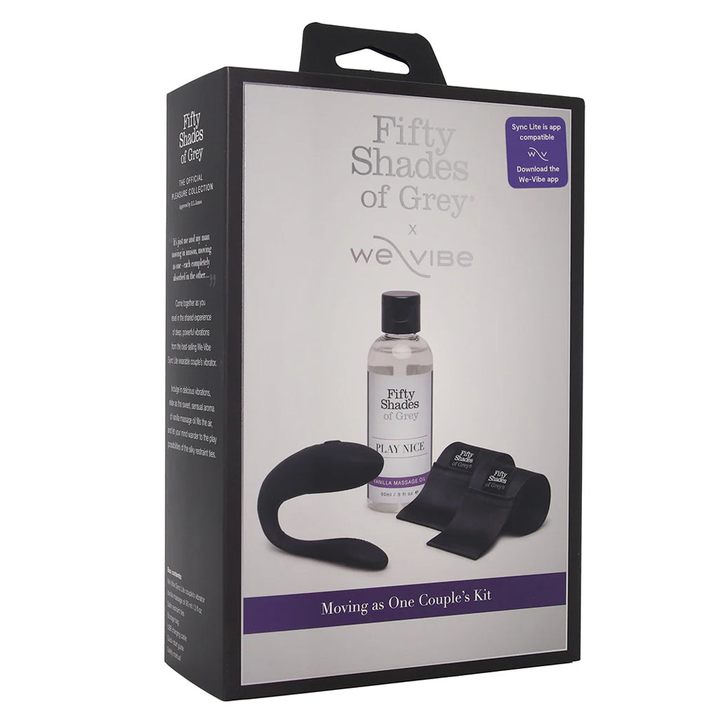 Fifty Shades X We-Vibe Moving As One Couple's Kit Vibrators > G-Spot Vibrators