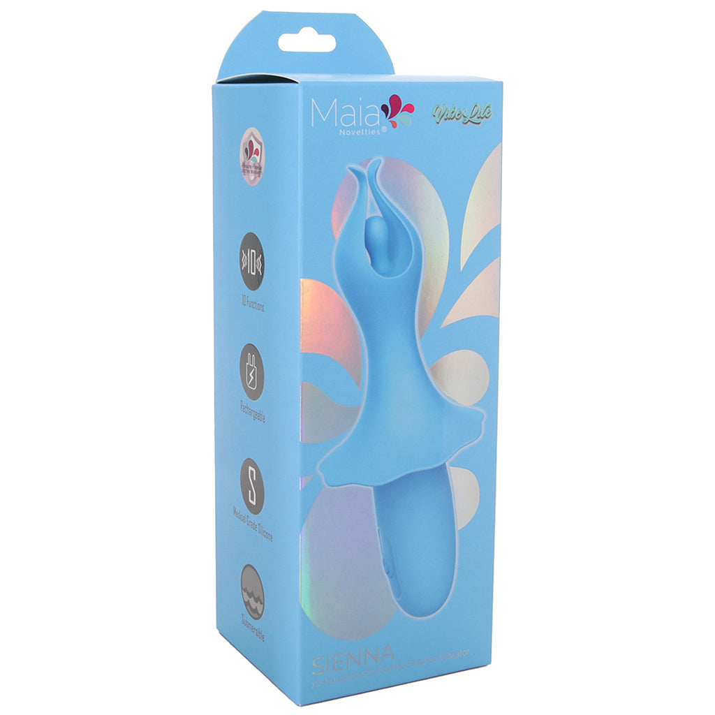Sienna Fluttering Silicone Vibe in Blue Vibrators > Clitoral Stimulators