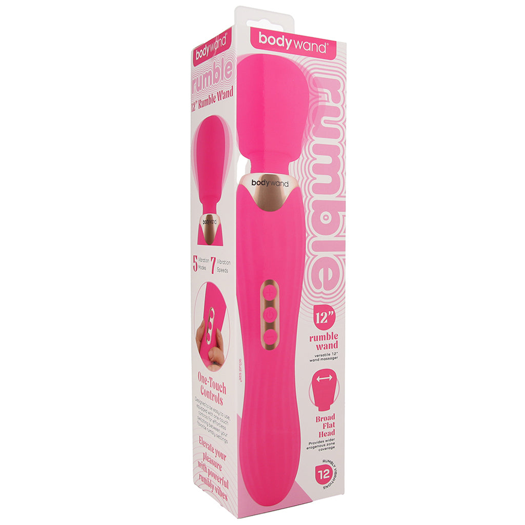 BodyWand 12 Inch Rumble Wand Vibrators > Wands