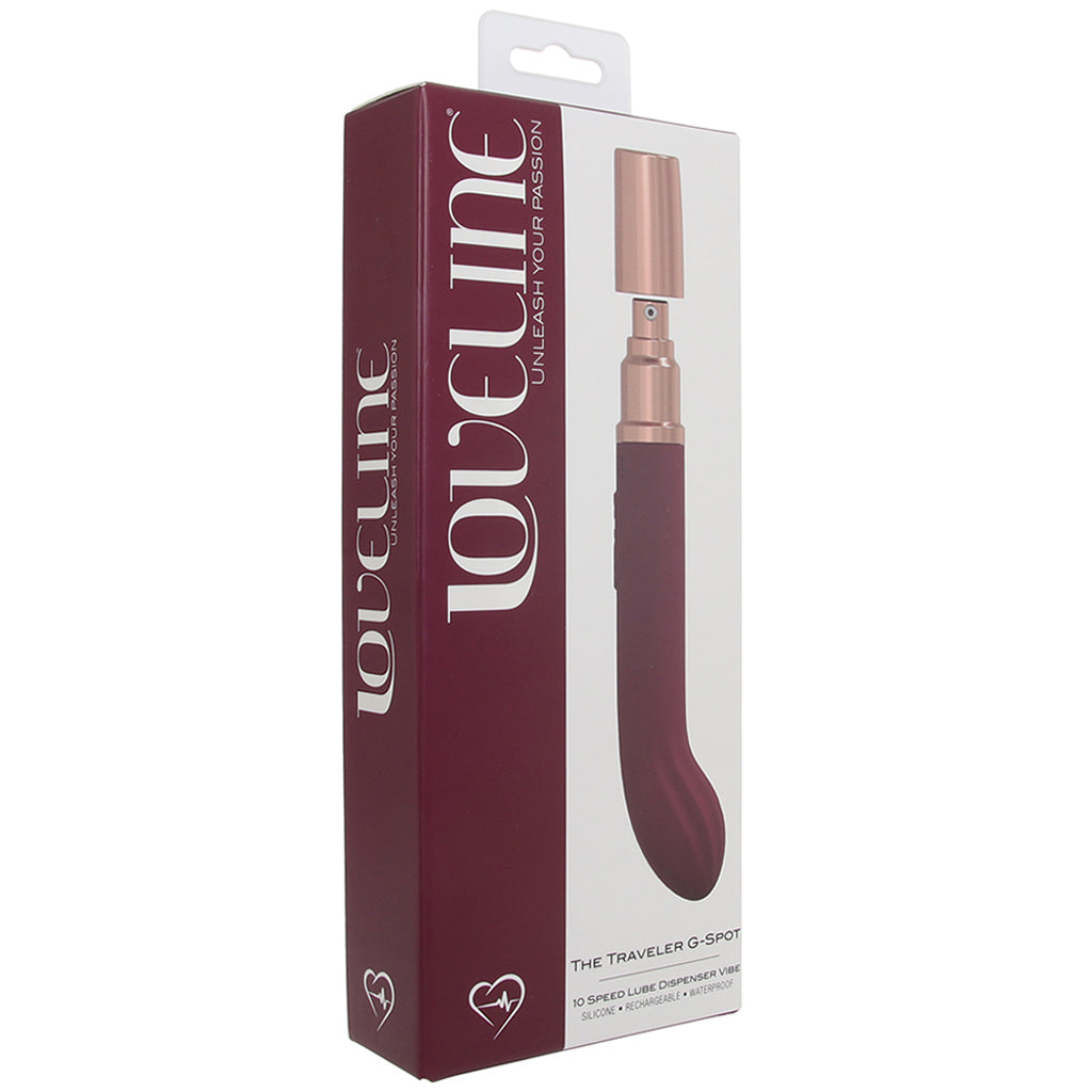 Loveline The Traveler G-Spot Vibe in Burgundy Vibrators > G-Spot Vibrators