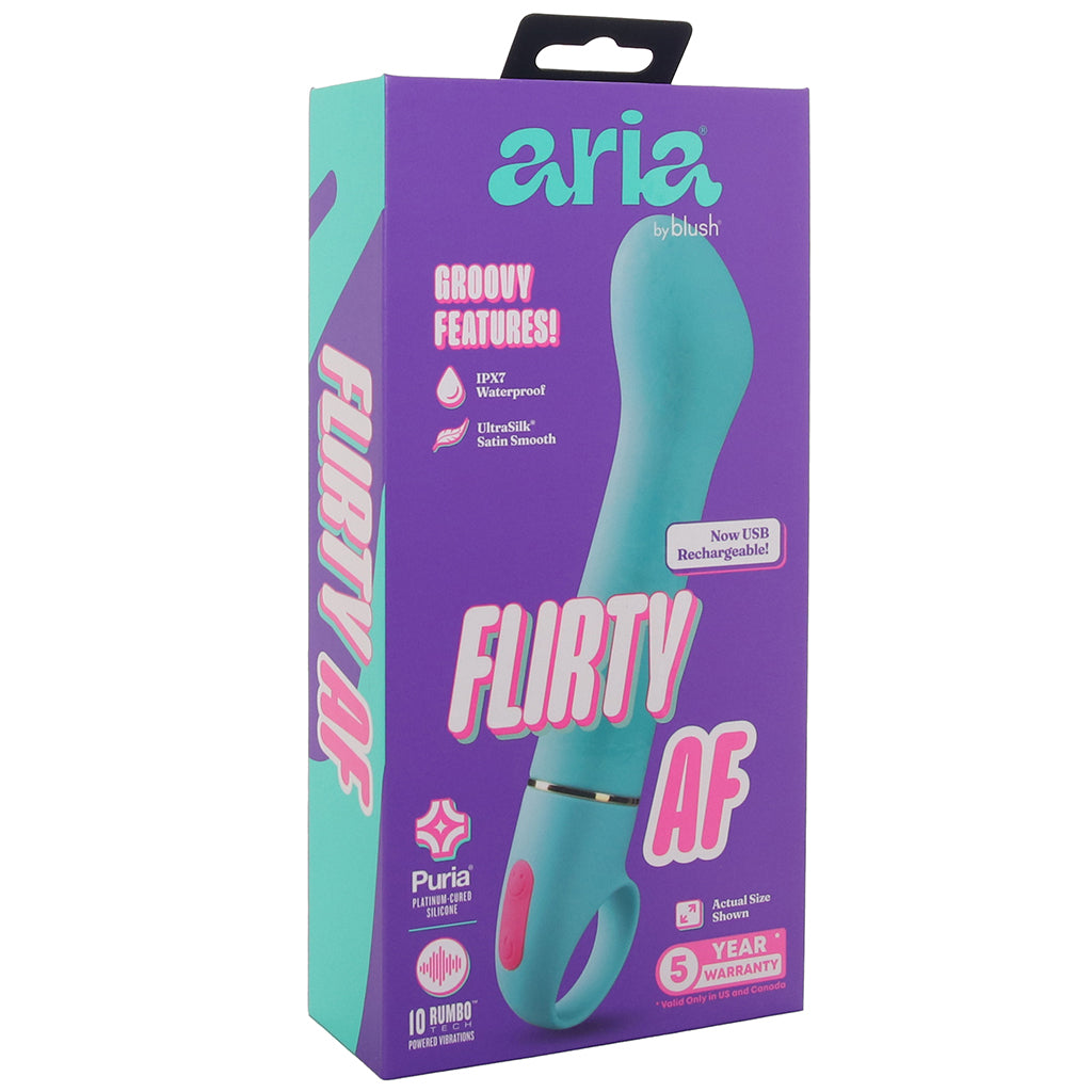 Aria Flirty AF 2.0 RumboTech Vibe Vibrators > G-Spot Vibrators