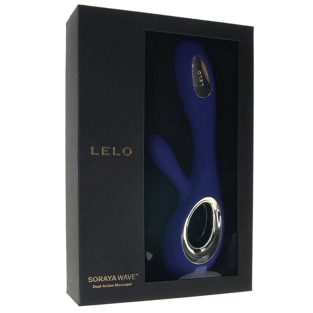 SORAYA Wave G-Spot and Clitoral Vibrator in Midnight Blue Vibrators > Rabbit Vibrators