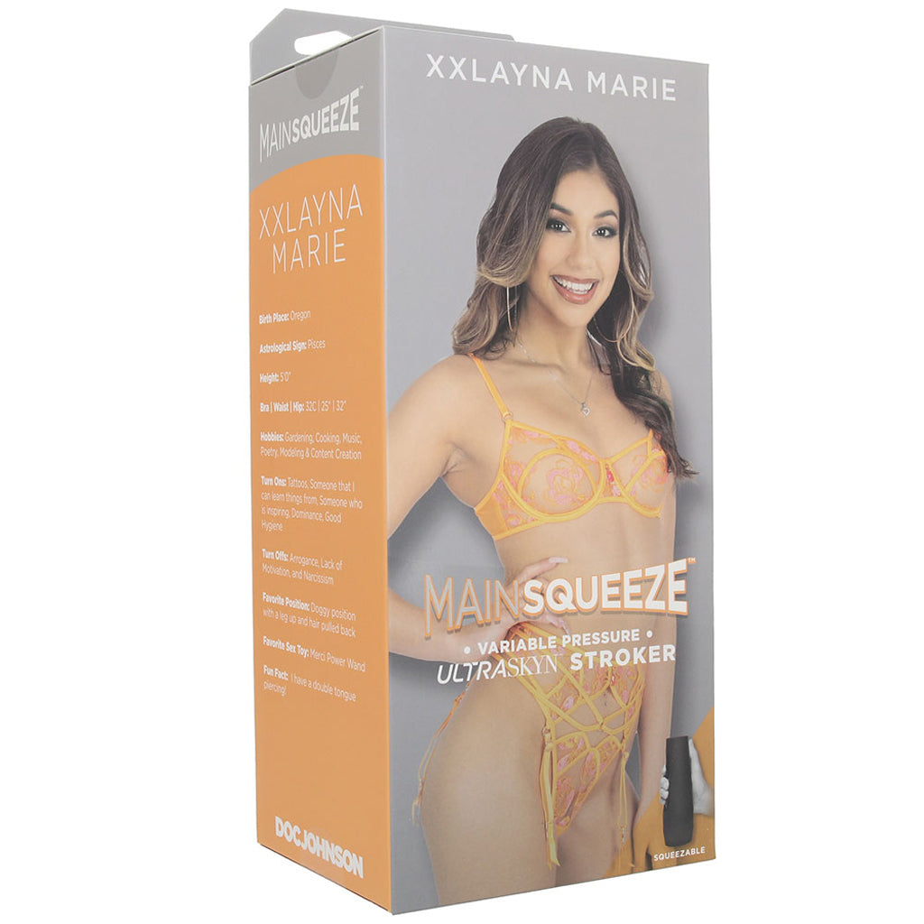 Main Squeeze Xxlayna Marie ULTRASKYN Stroker Male Masturbators > Pocket Strokers