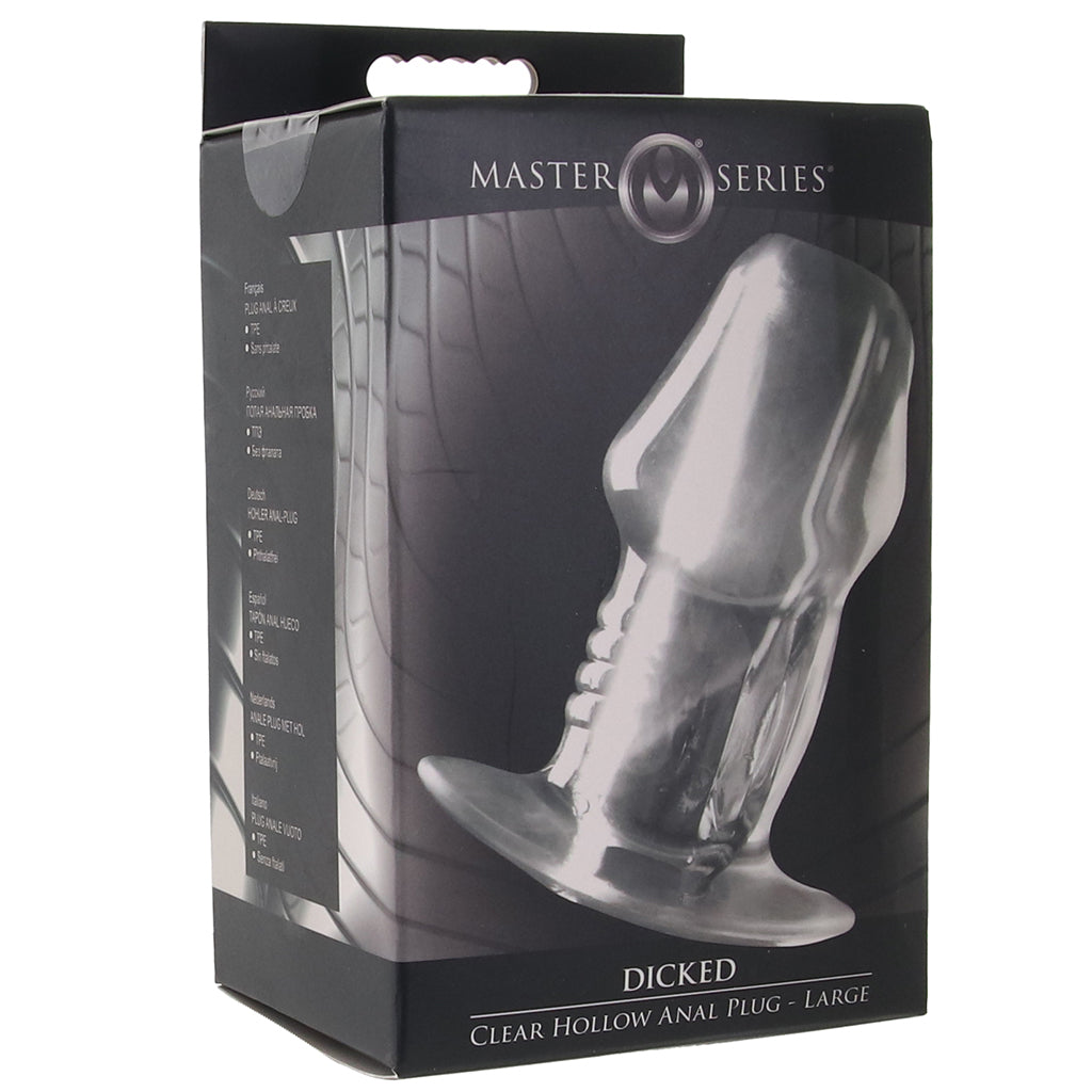 Master Series Dicked Hollow Anal Plug in Large Anal Sex Toys > Butt Plugs