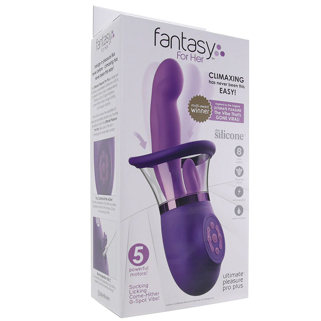 Fantasy For Her Ultimate Pleasure Pro Plus Vibe Vibrators > Clitoral Suction & Stimulation