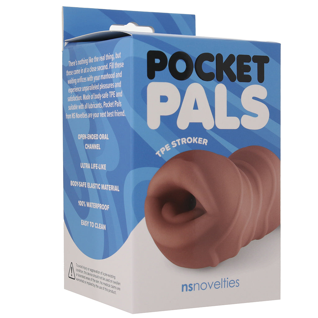 Pocket Pals Mouth Stroker in Dark Male Masturbators > Mouth Masturbators & Strokers