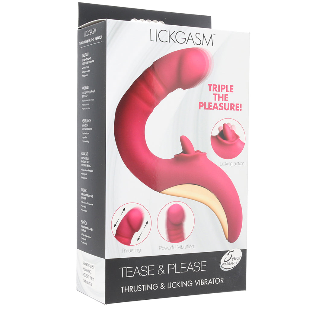 Lickgasm Tease & Please Vibe Vibrators > Rabbit Vibrators