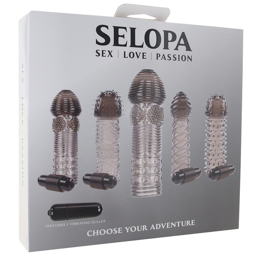 Selopa Choose Your Adventure Sleeves and Bullet Male Enhancement > Extenders and Sleeves